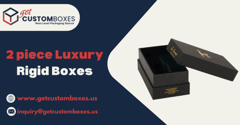 Elevate Your Brand with Wholesale 2-Piece Luxury Rigid Boxes