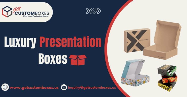 Luxury Rigid Presentation Boxes: Gift Box with Luxury Packaging