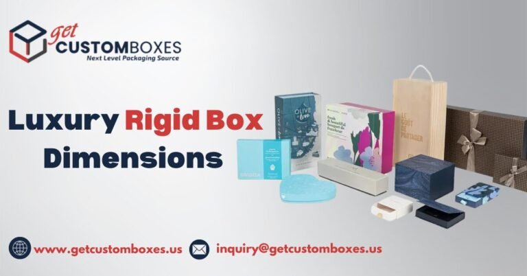 Wholesale Luxury Rigid Box Dimensions for Your Custom Packaging